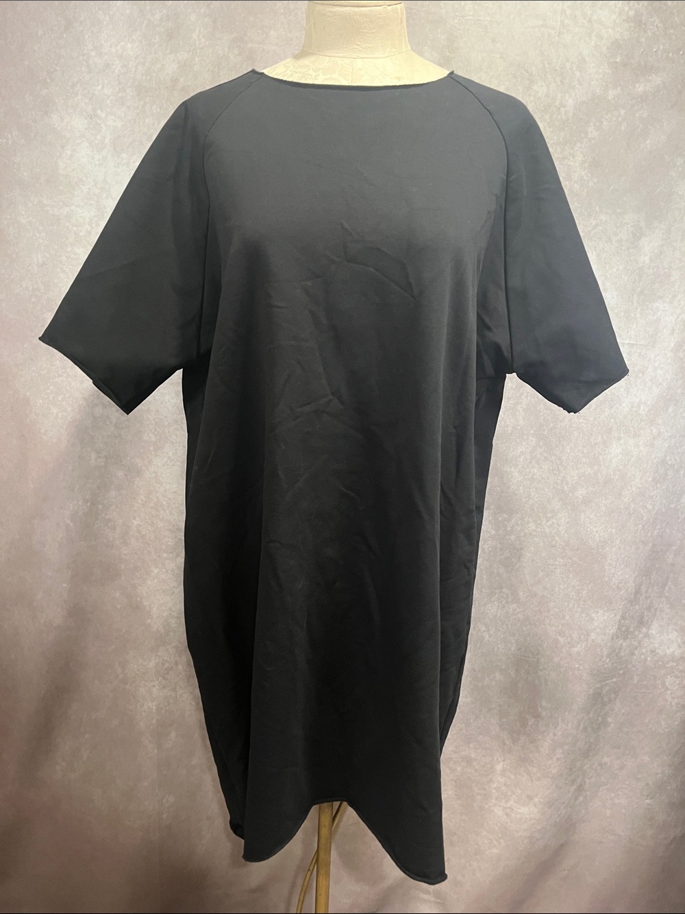 NWT Henriette Steffensen Copenhagen Oversize Short Sleeve Sweatshirt Dress small
